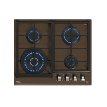 Εικόνα της Αυτόνομη Εστία Γκαζιού Teka GZC 64320 XBA LB Ceramic London Brick Καφέ 112570193