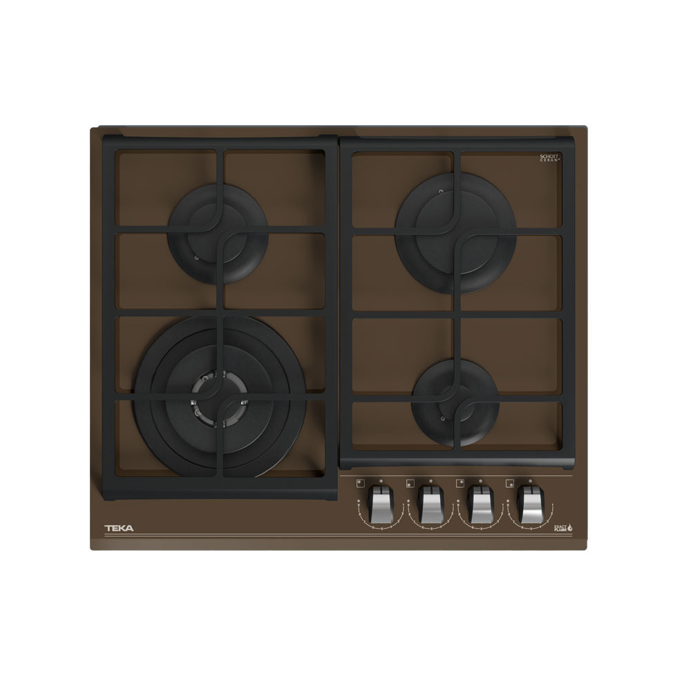 Εικόνα της Αυτόνομη Εστία Γκαζιού Teka GZC 64320 XBA LB Ceramic London Brick Καφέ 112570193