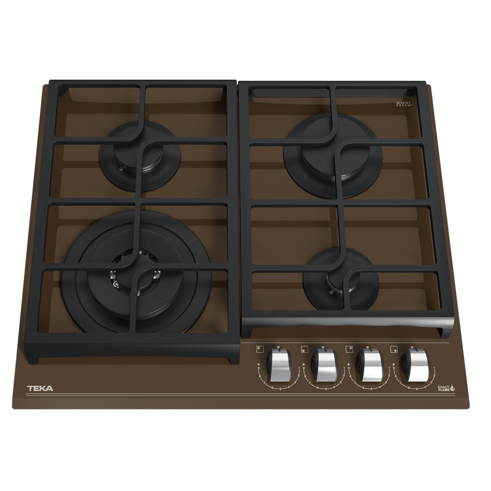 Εικόνα της Αυτόνομη Εστία Γκαζιού Teka GZC 64320 XBA LB Ceramic London Brick Καφέ 112570193