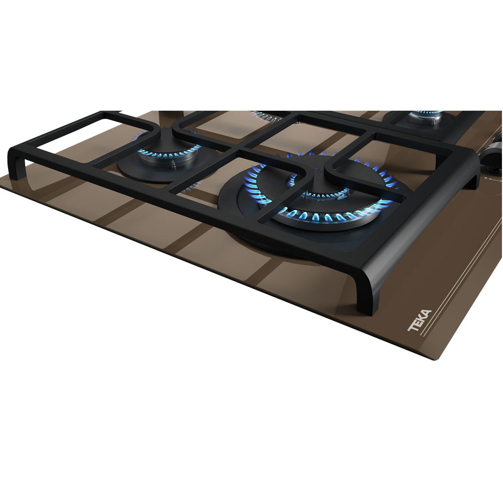 Εικόνα της Αυτόνομη Εστία Γκαζιού Teka GZC 64320 XBA LB Ceramic London Brick Καφέ 112570193