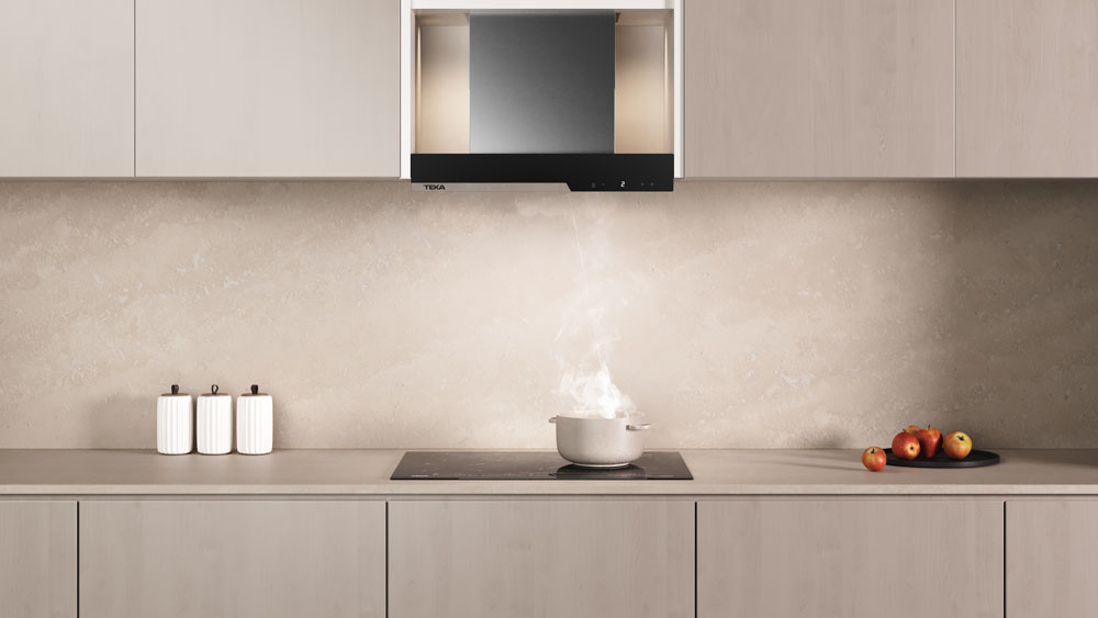 Εικόνα της Απορροφητήρας Teka GFI 67350 EOS IX  Ecopower Εντοιχιζόμενος 60cm Inox/Μαύρο κρύσταλλο 113110002
