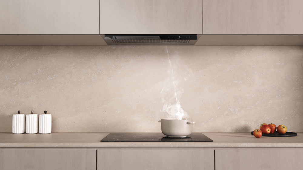 Εικόνα της Απορροφητήρας Teka GFI 67350 EOS IX  Ecopower Εντοιχιζόμενος 60cm Inox/Μαύρο κρύσταλλο 113110002