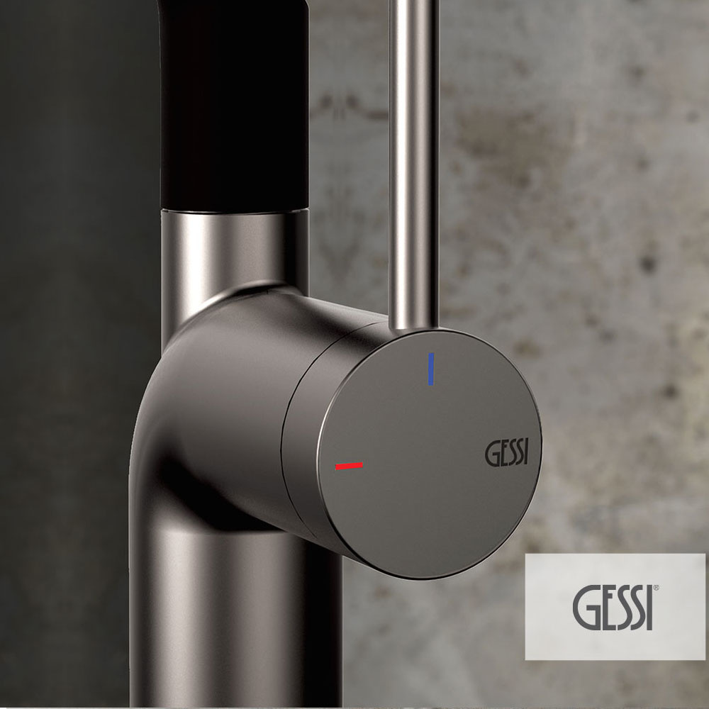 Εικόνα της Μπαταρία Κουζίνας Gessi Stelo 60315-149 Ντους 2 Ροών Inox