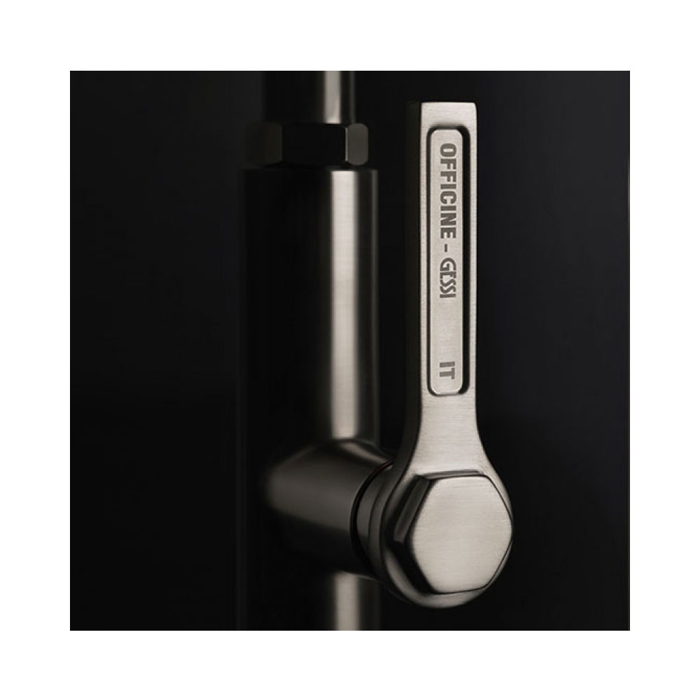 Εικόνα της Μπαταρία Κουζίνας Gessi Officine 60053-707 Ντους Black Brushed PVD