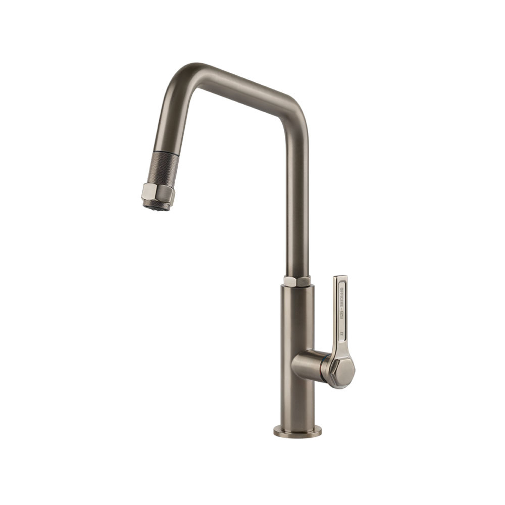 Εικόνα της Μπαταρία Κουζίνας Gessi Officine 60053-149 Ντους Inox
