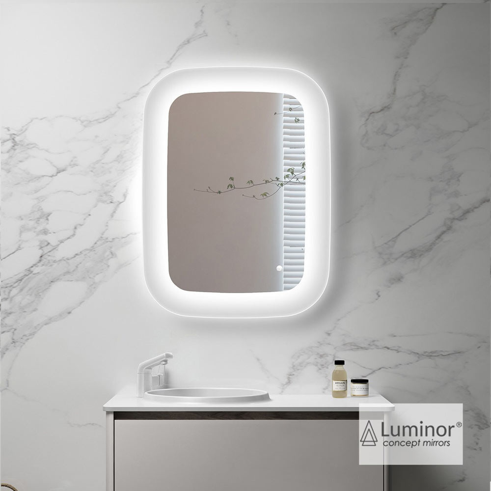 Εικόνα της Καθρέπτης Φωτιζόμενος LED Luminor Keen 6080 60x80cm Με Ακρυλικό Πλαίσιο