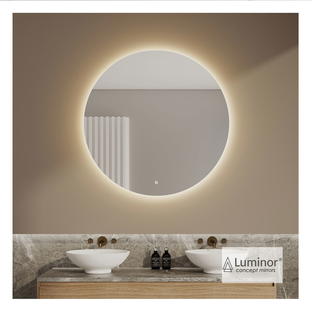 Εικόνα της Καθρέπτης Φωτιζόμενος LED Luminor Idol 50 Ø50cm