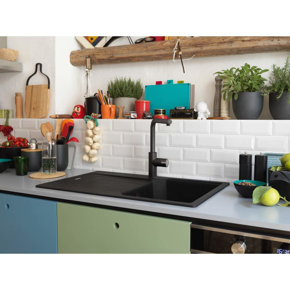 Εικόνα της Μπαταρία Κουζίνας Franke Urban 2.0 Ντους Black Matt 3155001116 (115.0755.387)