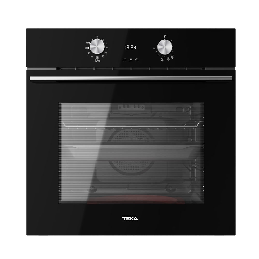 Εικόνα της Σετ Teka Φούρνος HLB 8418 P BK Πυρόλυση & Hydroclean Black + Εστία TBC 64120 TSC BK 111000083+112550028