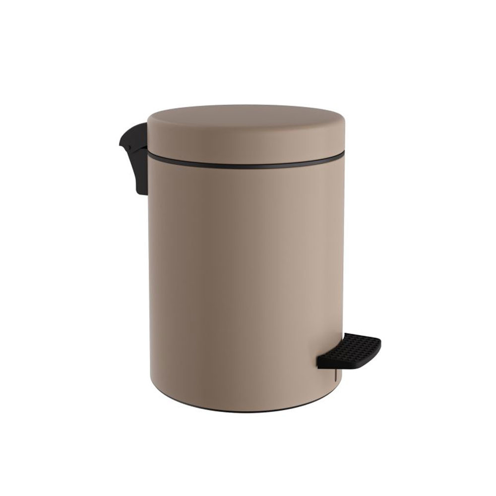 Εικόνα της Χαρτοδοχείο Pam&Co 05-096-103 5lt Soft Close Ø20xH28(cm) Matt Beige