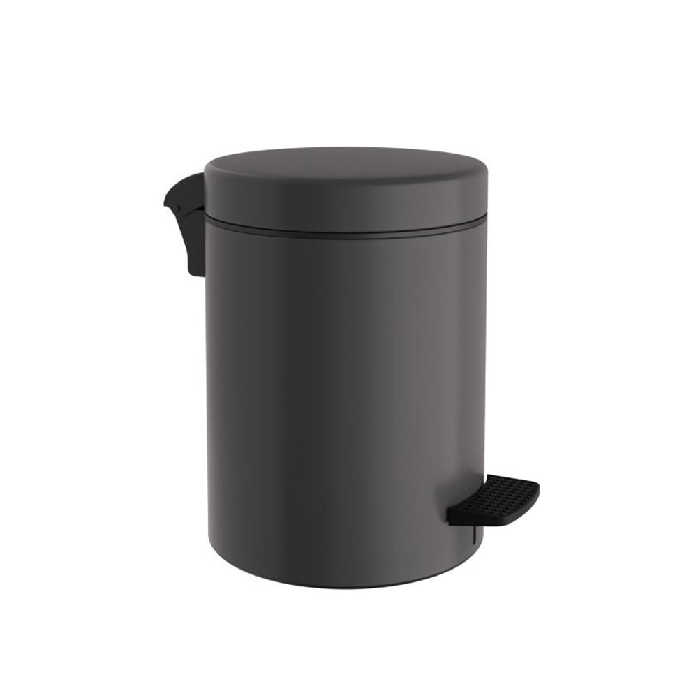 Εικόνα της Χαρτοδοχείο Pam&Co 05-096-113 5lt Soft Close Ø20xH28(cm) Matt Anthracite