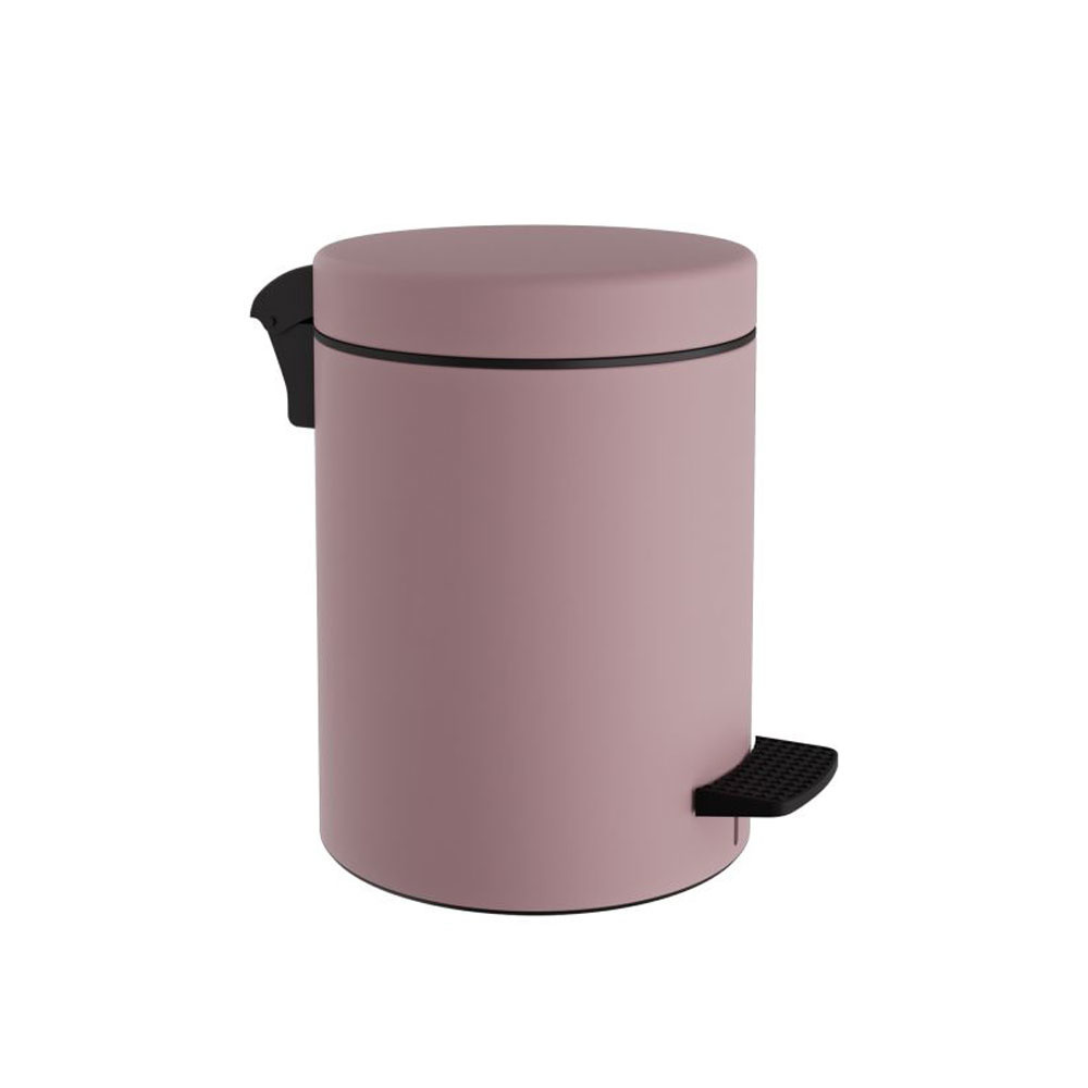 Εικόνα της Χαρτοδοχείο Pam&Co 05-096-303 5lt Soft Close Ø20xH28(cm) Matt Pink