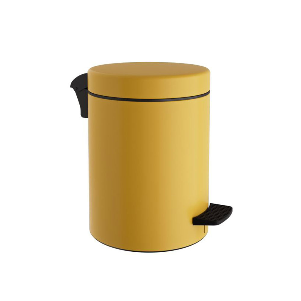 Εικόνα της Χαρτοδοχείο Pam&Co 05-096-603 5lt Soft Close Ø20xH28(cm) Matt Yellow