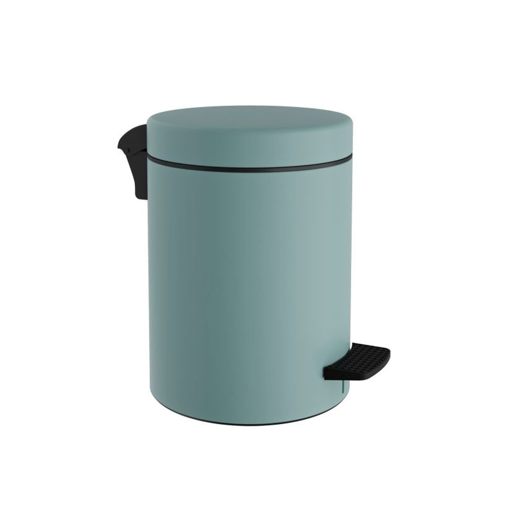 Εικόνα της Χαρτοδοχείο Pam&Co 05-096-913 5lt Soft Close Ø20xH28(cm) Matt Turquoise