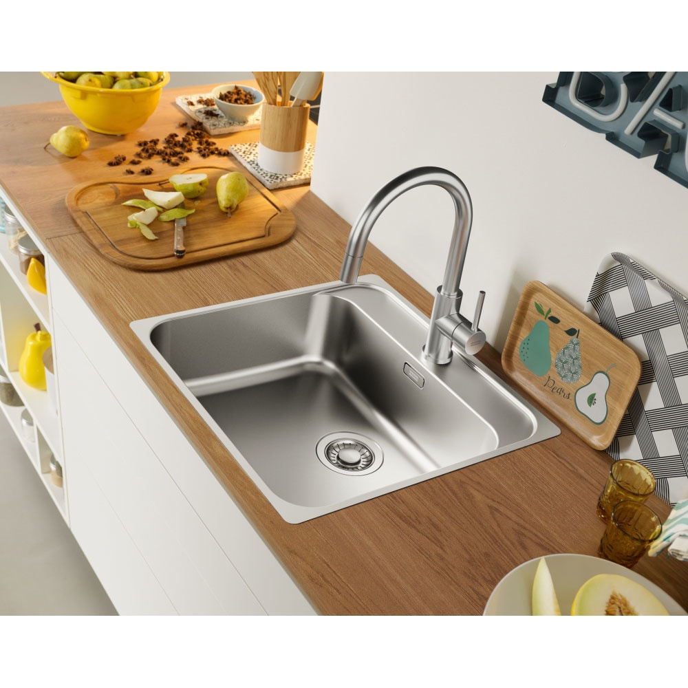 Εικόνα της Μπαταρία Κουζίνας Franke Smart Glenda J Ντους Inox 3153101059 (115.0747.474)