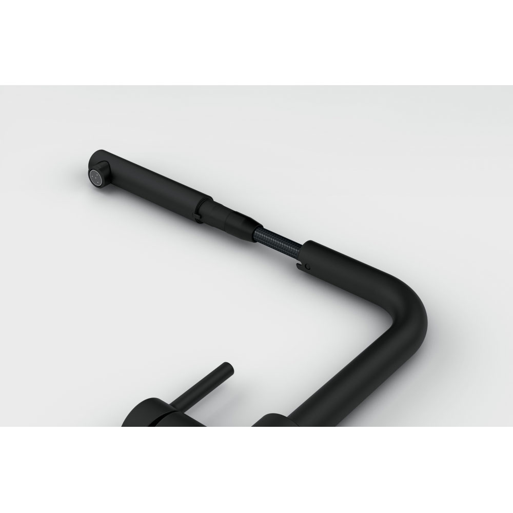 Εικόνα της Μπαταρία Κουζίνας Franke Lina L Ντους Black Matt 3156807721 (115.0712.435)