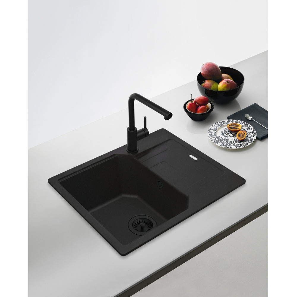 Εικόνα της Μπαταρία Κουζίνας Franke Lina L Ντους Black Matt 3156807721 (115.0712.435)