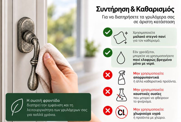 Συντήρηση & Καθαρισμός