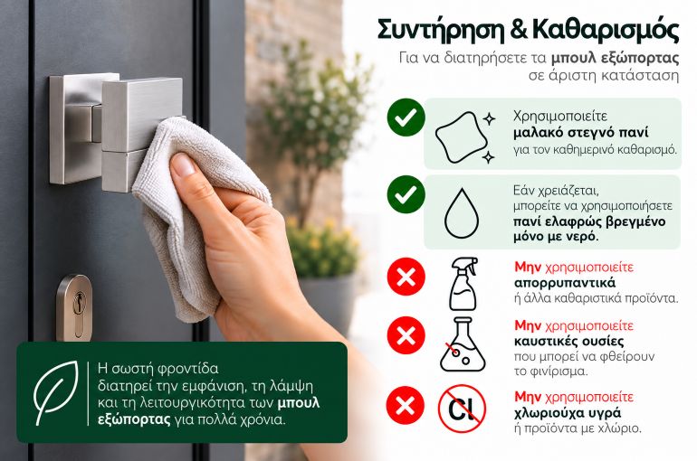 Συντήρηση & Καθαρισμός